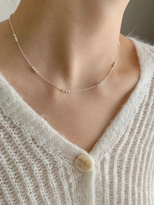 Colier din argint Zola (Silver/Gold)